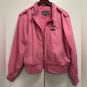 Vintage Pink Members Only Jacket